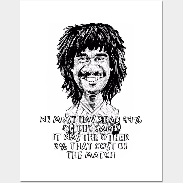 Ruud Gullit Bad Maths Wall Art by TerraceTees